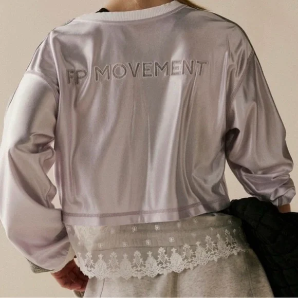 Free People movement track star layer top - Picture 2 of 7